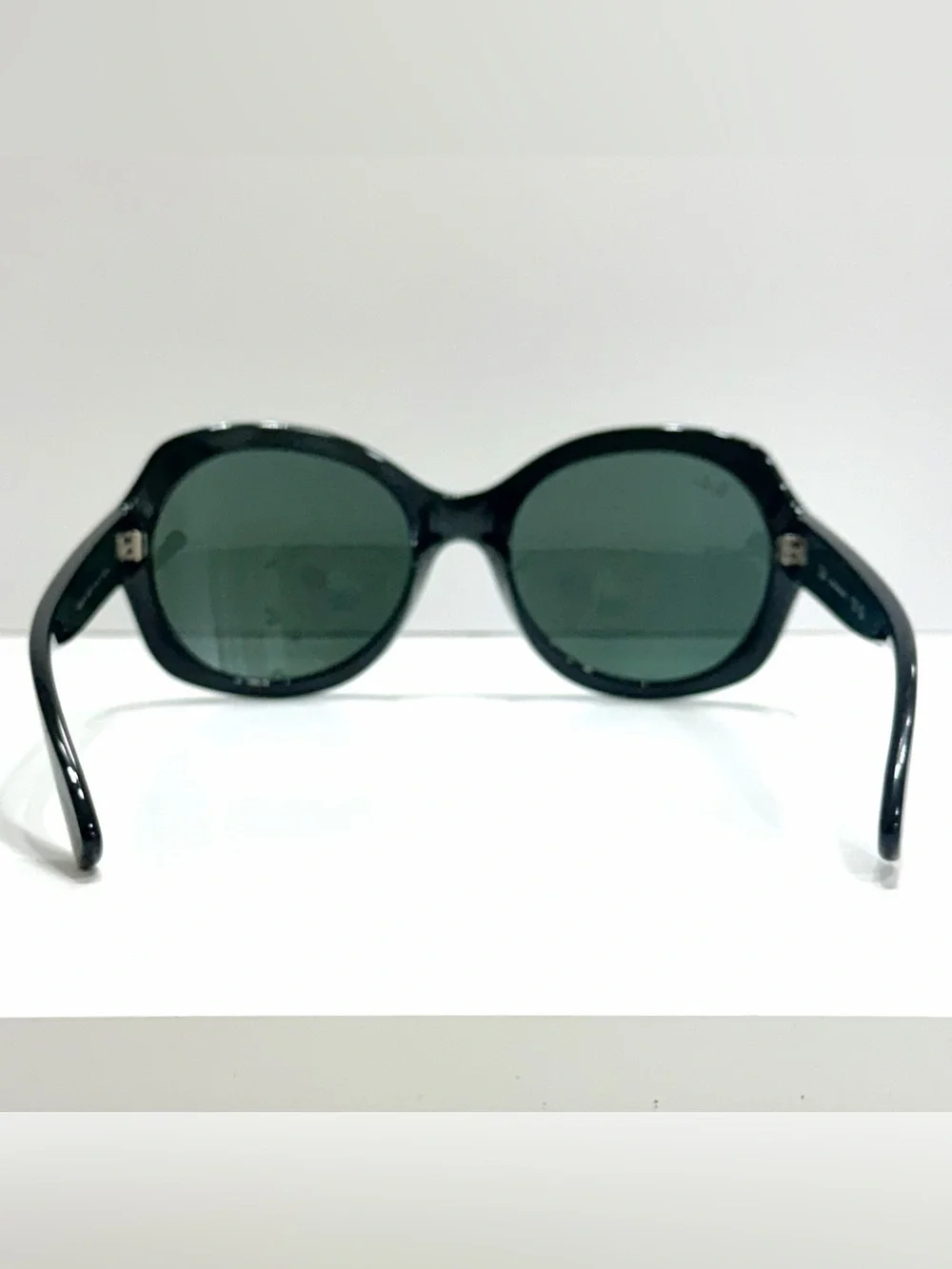 New Ray-Ban Black Oversized Round Sunglasses (RB4191)